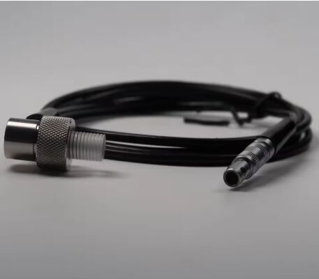 Sonda de Espessura Ultrassônica de Elemento Único de 15Mhz e 1/4 de Polegada (Apenas Medidores PX e PVX) EQUV. Sonda Ultrassônica de Espessura DAKOTA Com Cabo