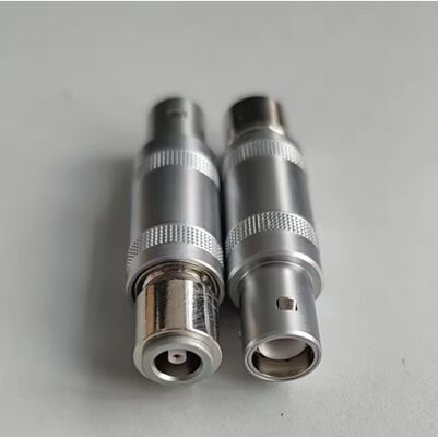 Compatível com adaptador Lemo 00 fêmea para Lemo 1 macho para detector de falhas ultrassônico Panametrics, Krautkramer