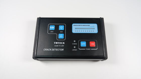 Detector de rachaduras Detecta e mede as rachaduras na superfície do modelo de aço TMTECK TC-200