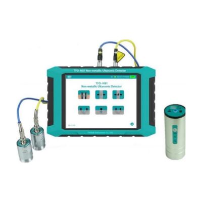 TFD-N91 Testador Ultrassônico Não Metálico com Transmissão Sem Fio para Nuvem, LCD Colorido TFT de 10,1 polegadas e Bateria de Lítio Embutida