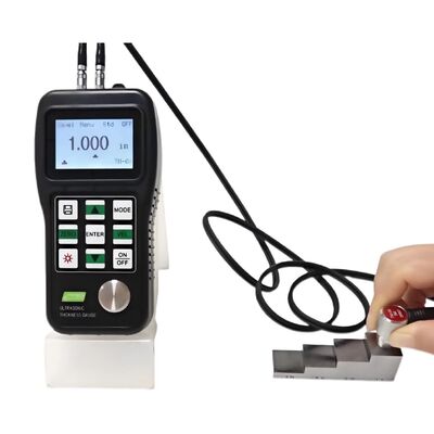 TM251D Medidor de espessura ultra-sônica através de pintura ou revestimento com 500 valores de ensaio Memória e tolerância ± 0,025 mm